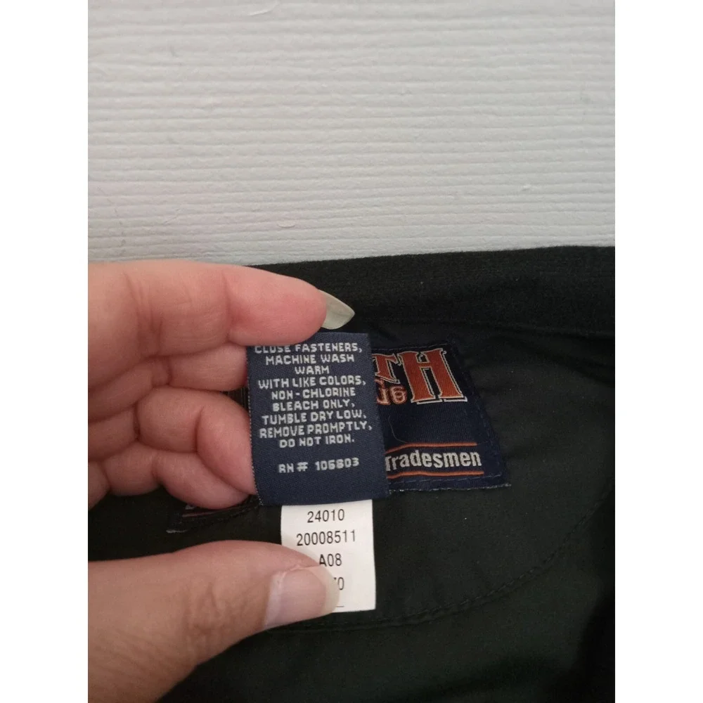 Duluth Trading Co Black Men Windbreaker Jacket  Size 3XL Zippers‎ Light